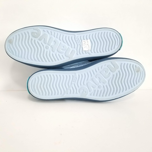 NATIVE Keep It Lite Slip On Shoes Blue Flat Womens - Picture 15 of 15